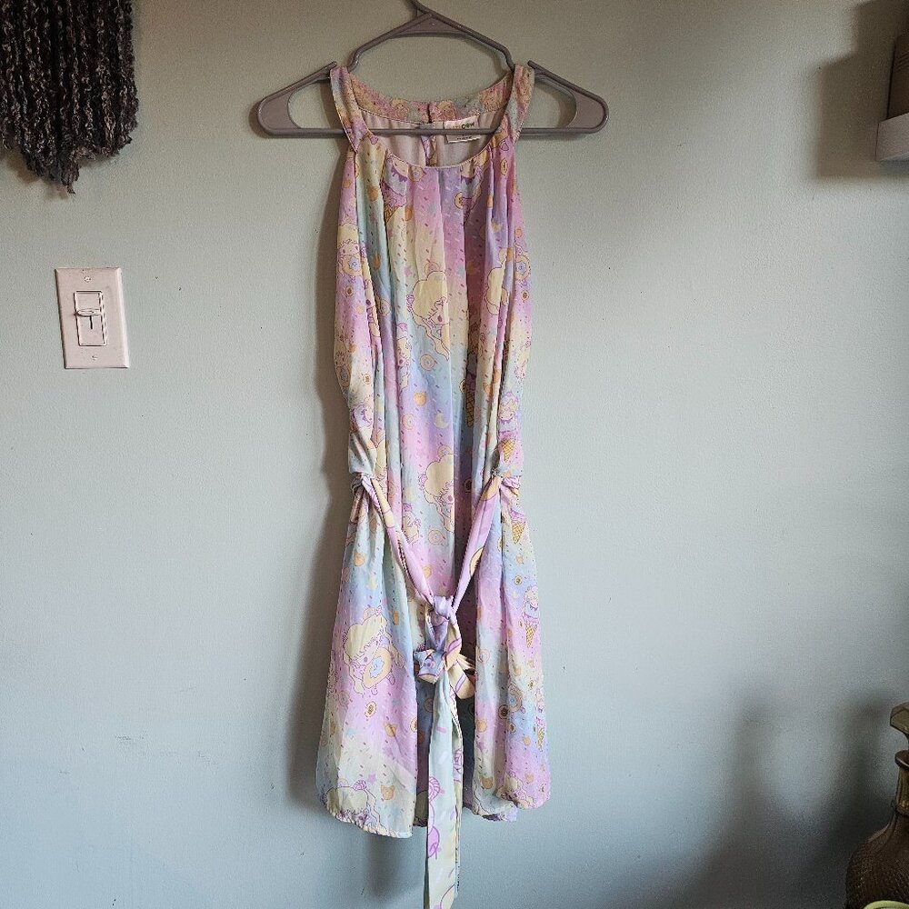 Artscow Chibi Sailor Moon Pastel Dress With Belt Size L